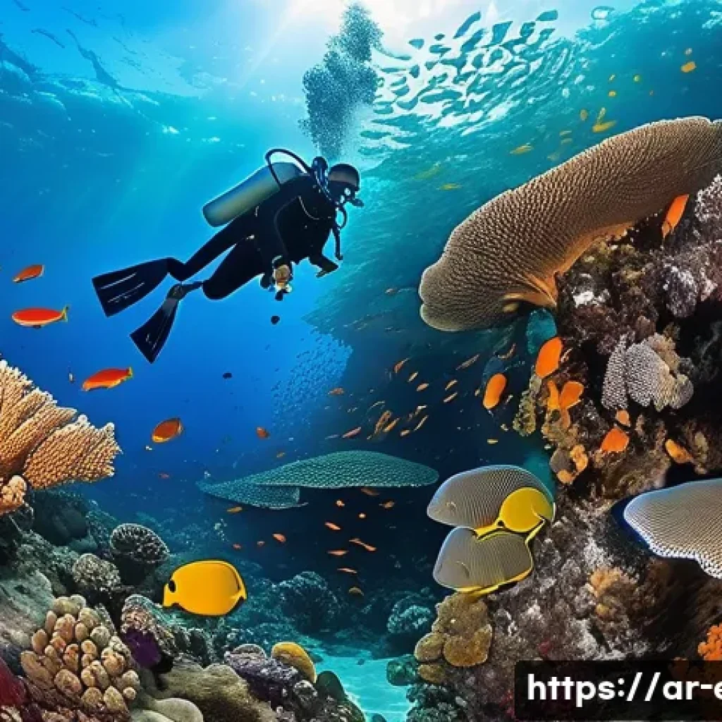 에리트레아의 다이빙 스팟 - A vibrant underwater scene off the coast of Eritrea near Asseb beaches, featuring crystal-clear warm...